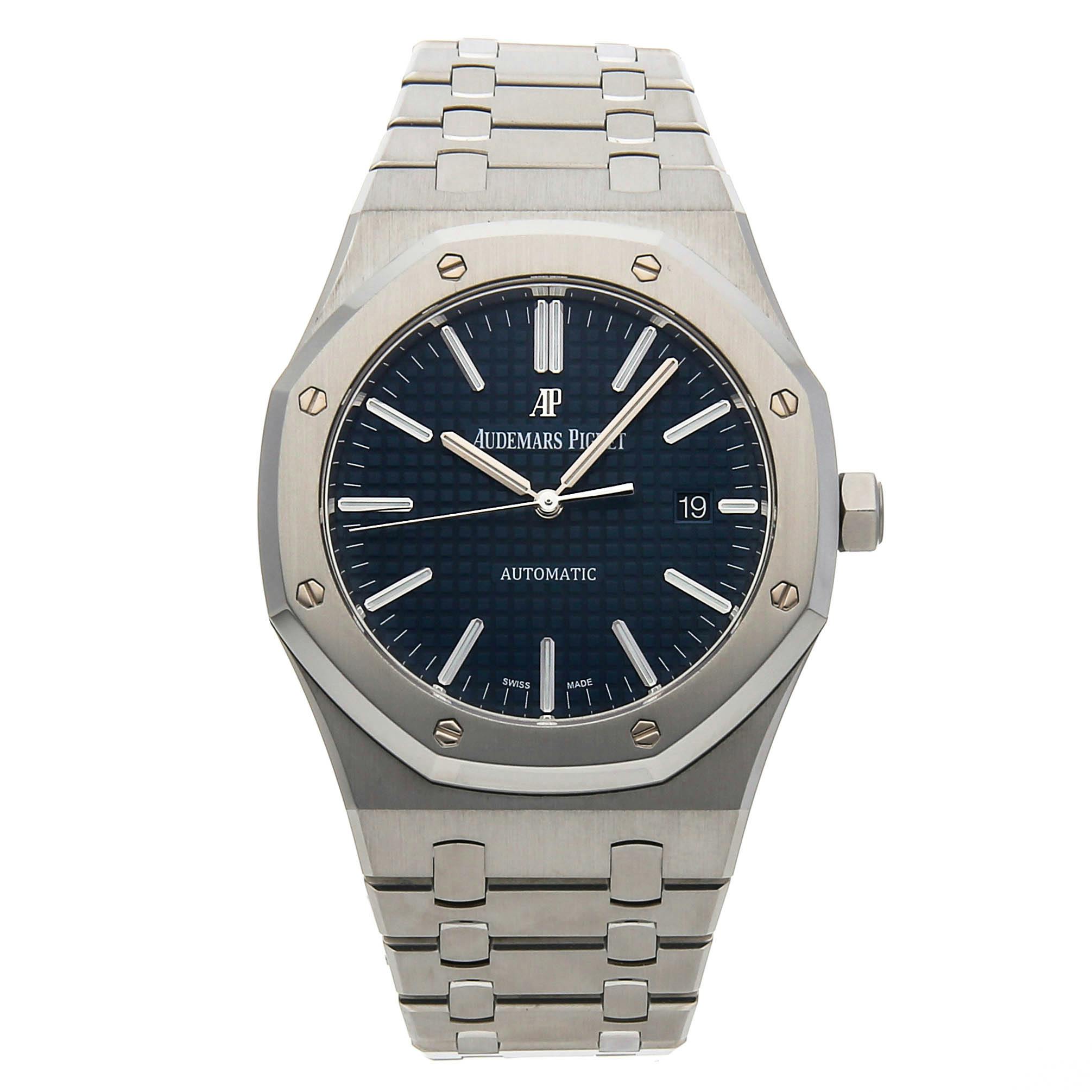 Hublot Classic Fusion Rose Gold Blue Dial 42mm Strap Auto
